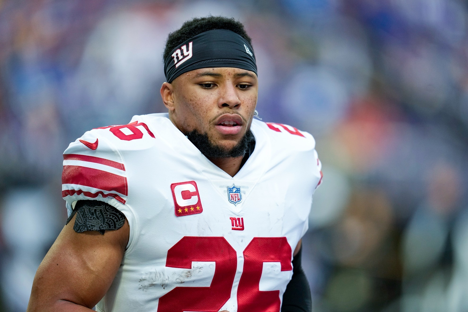 Saquon Barkley continues to face uncertain future with the New York Giants