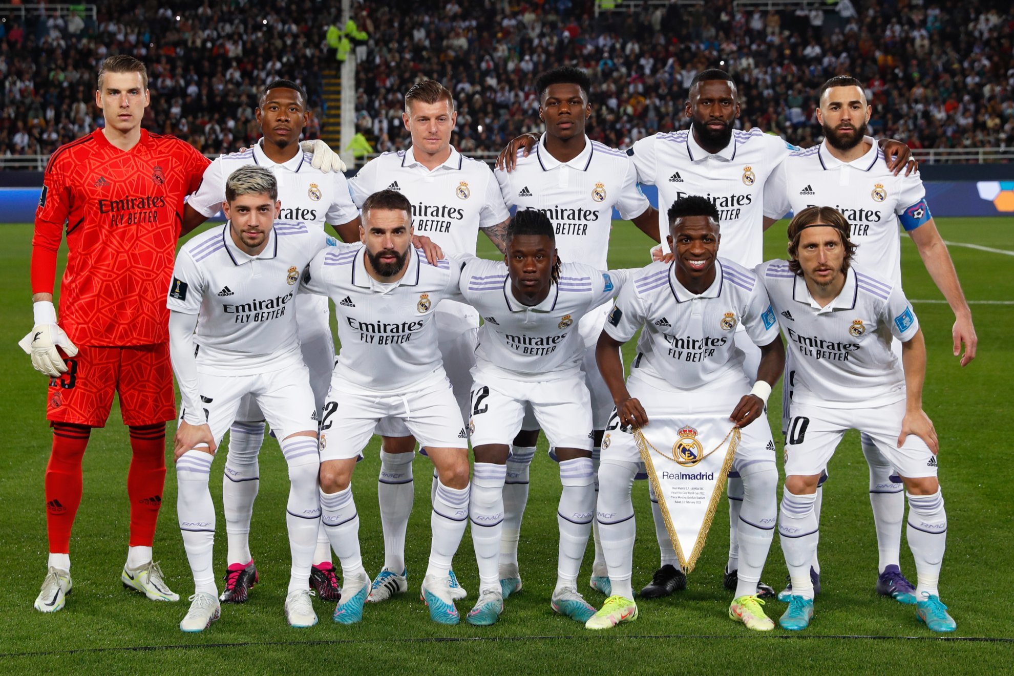 Once del Real Madrid.