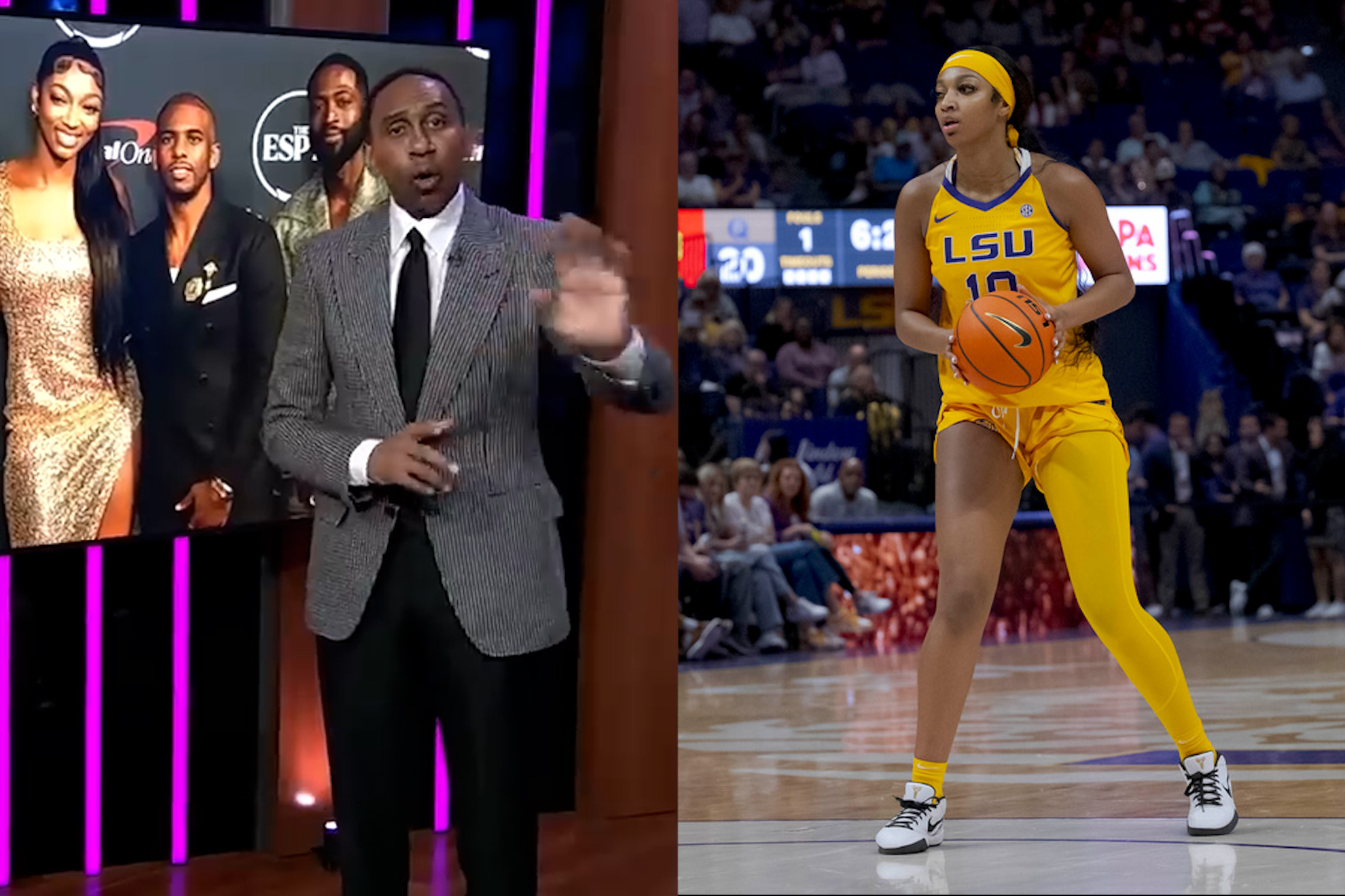 Stephen A. Smith / Angel Reese