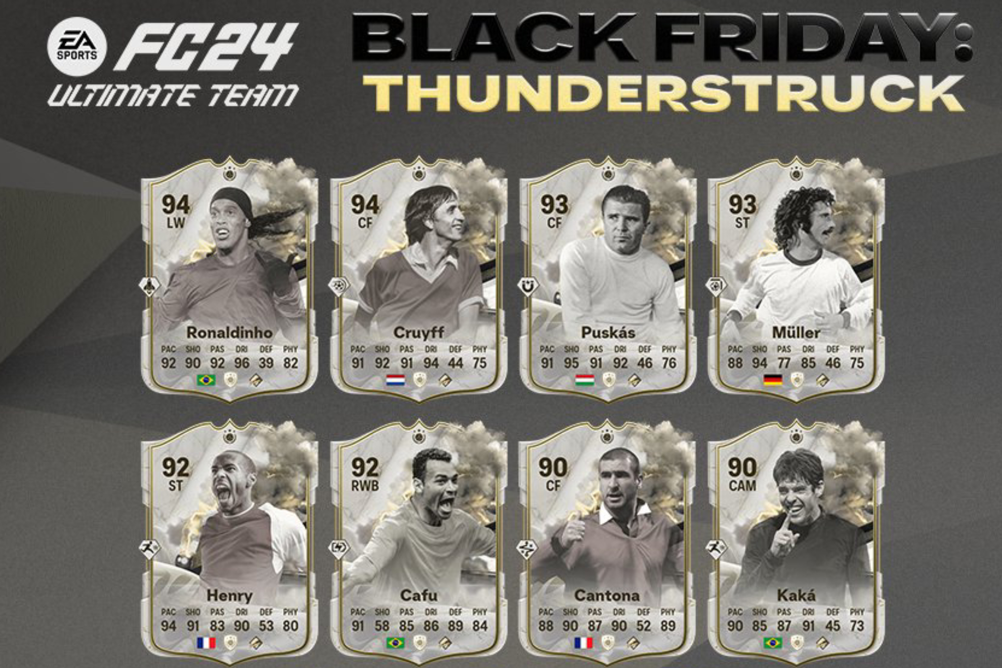 El Black Friday llega a lo grande a EA Sports FC 24 con iconos increíbles