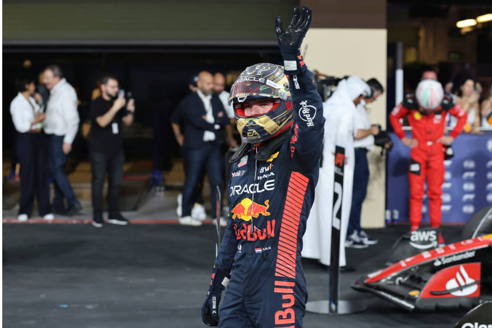 F1 champion Verstappen takes pole position for season-ending Abu Dhabi GP