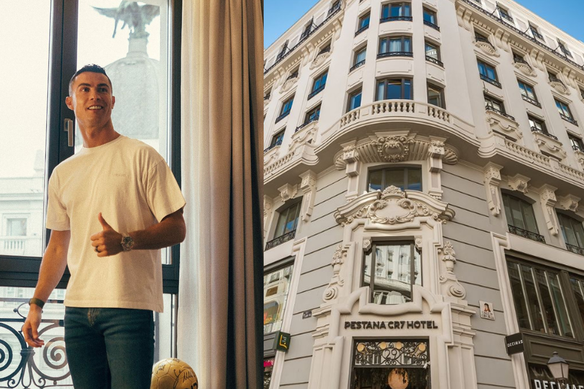 El hotel de Cristiano Ronaldo ha abierto cuatro ofertas de empleo en Madrid: de 25.000 a 33.000 euros al año