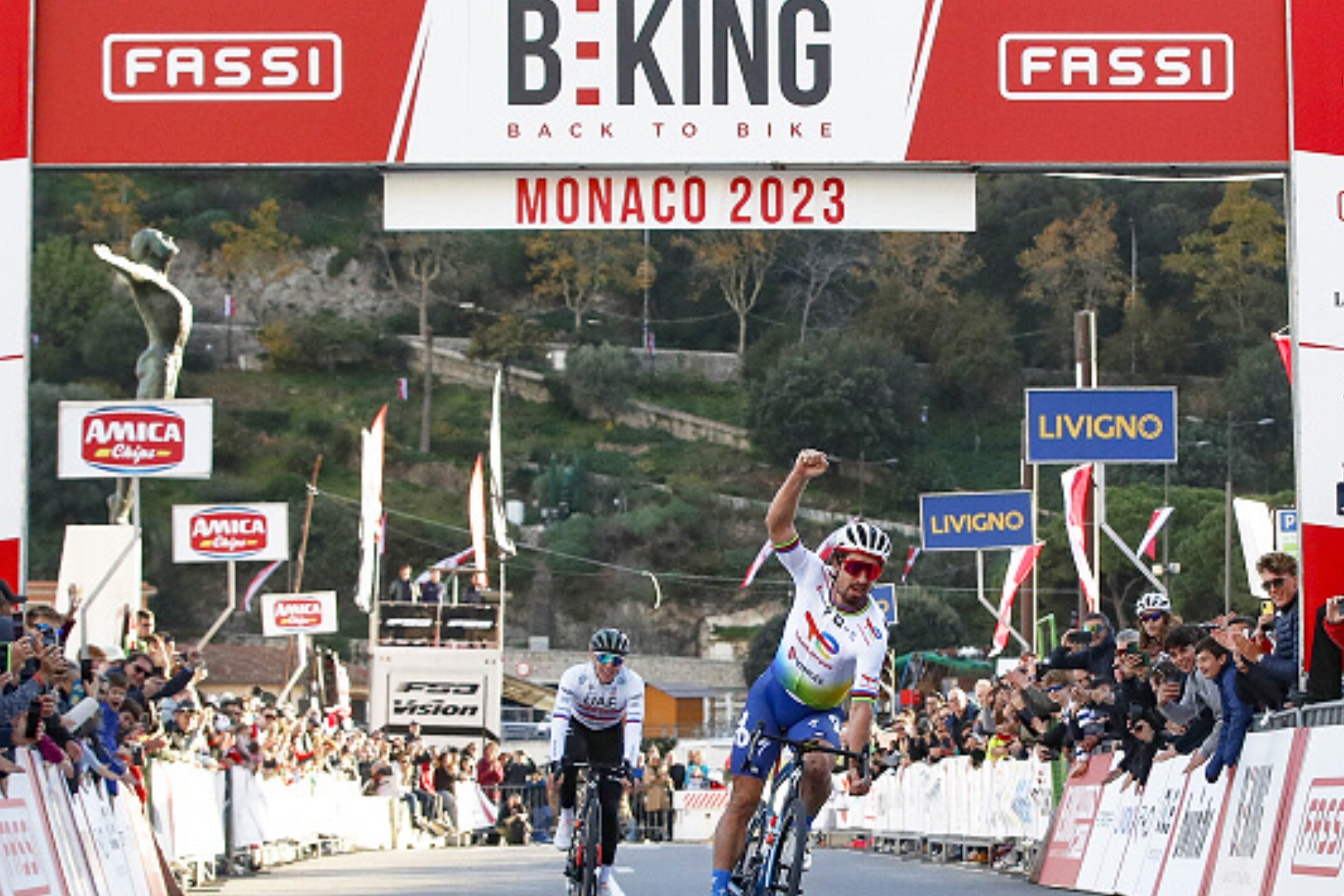 Peter Sagan se despide del ciclismo en ruta a lo grande en el Beking
