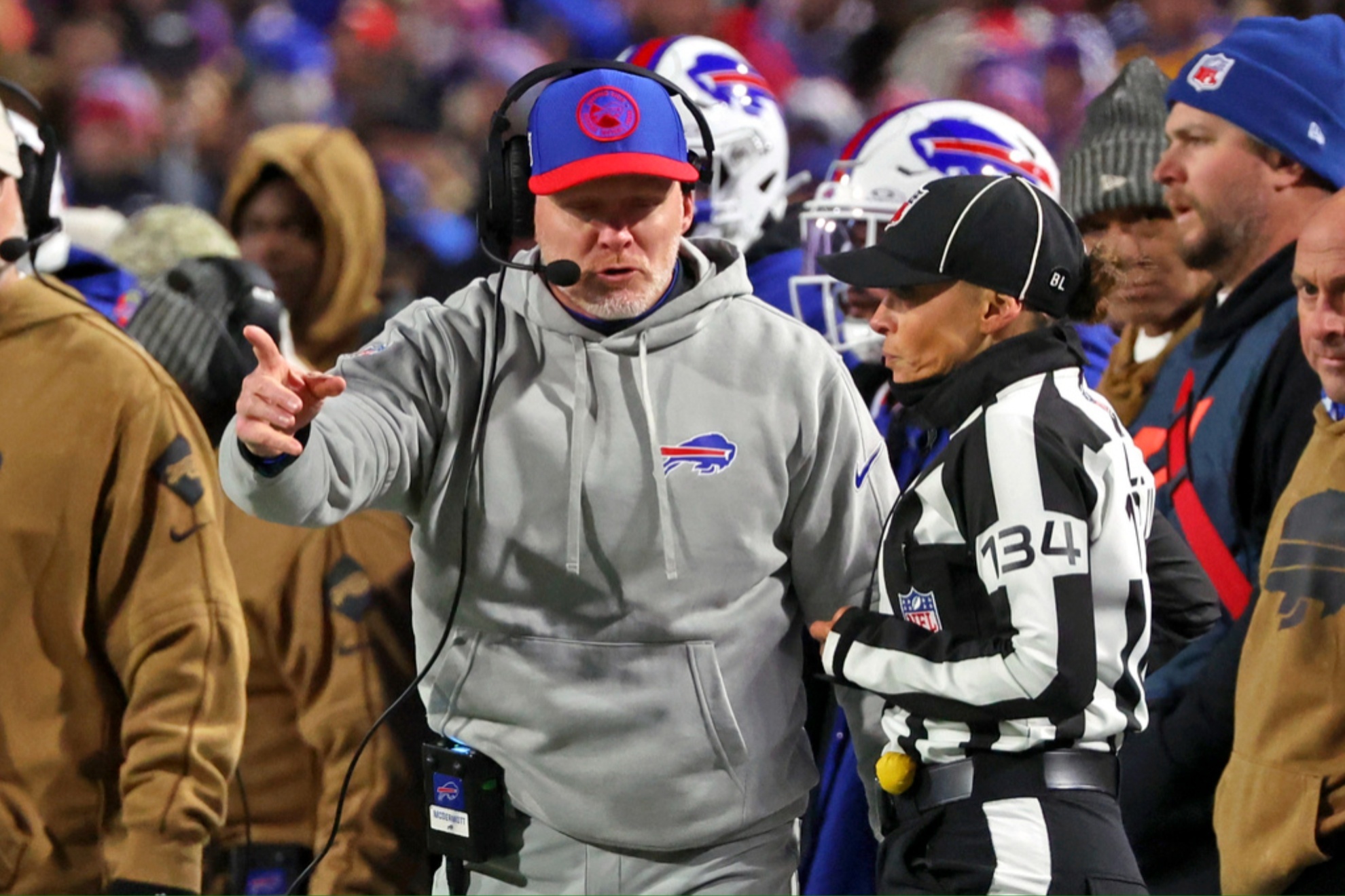 The Bills had some controversial referee calls go agains them against the Eagles