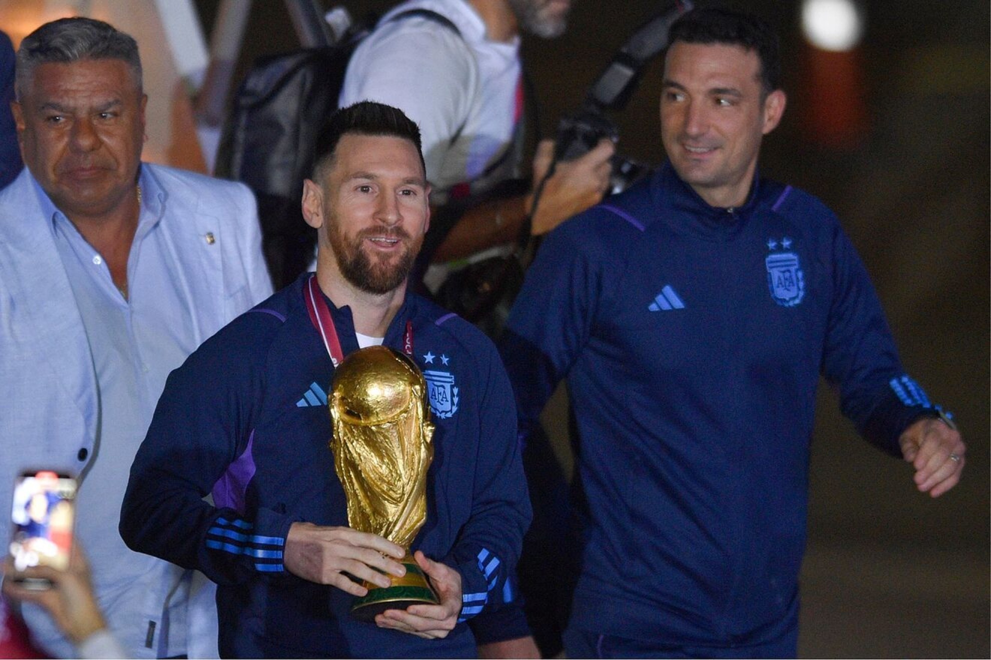 Scaloni and Messi