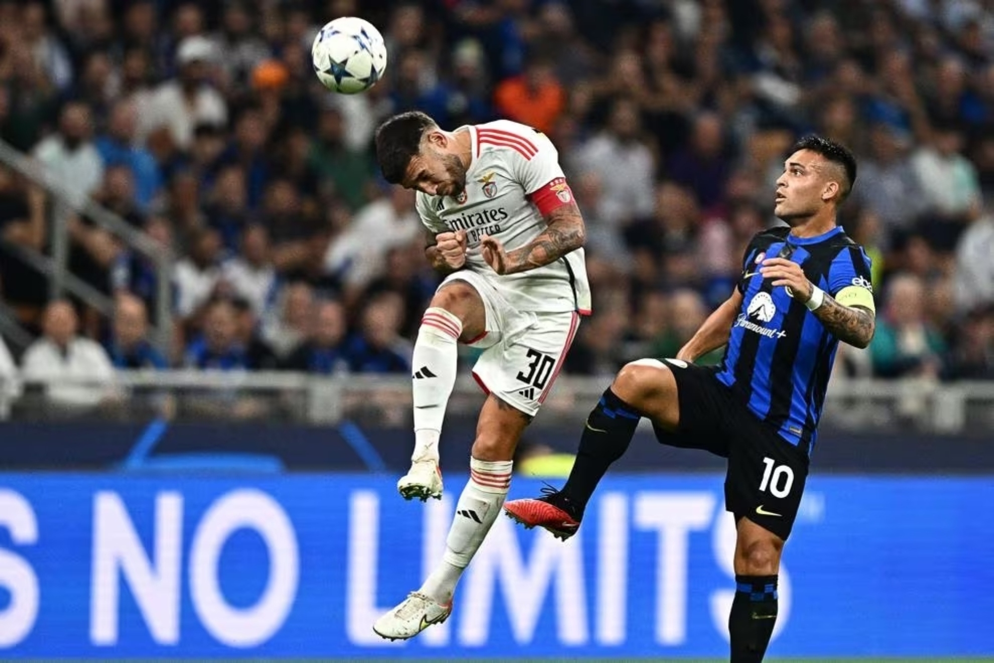 Benfica - Inter Milán: resumen, resultado y goles