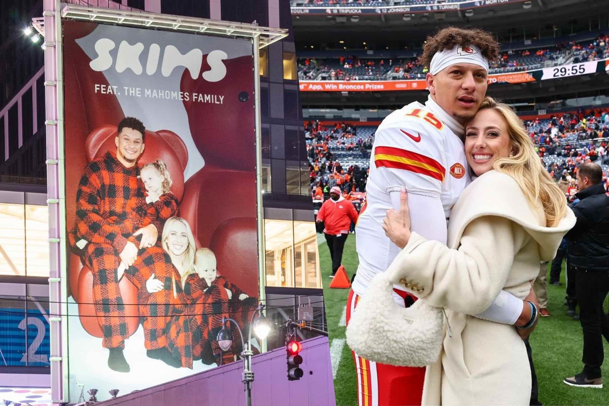 Patrick and Brittany Mahomes featured in New York City