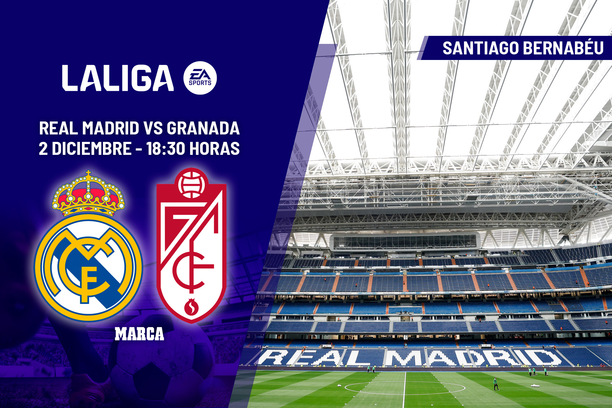 Real Madrid - Granada: resumen, resultado y goles del partido de LaLiga EA Sports