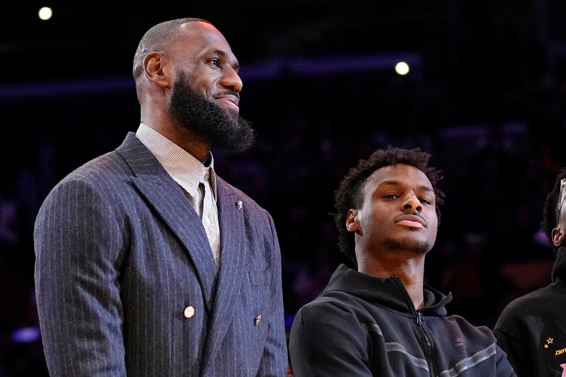 LeBron James warns Lakers he'll skip game to attend Bronny's USC debut