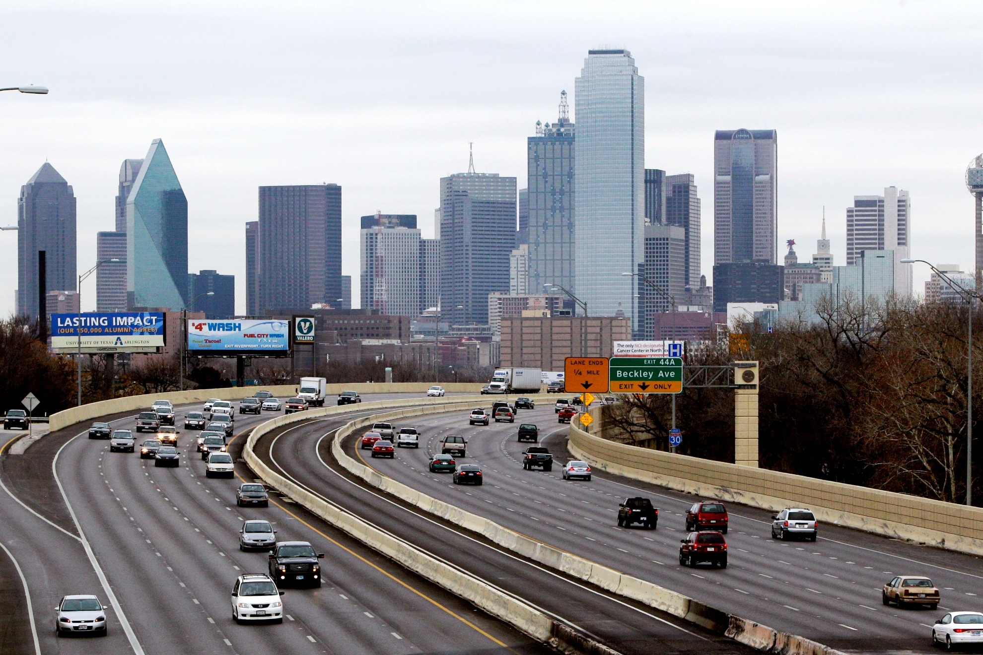 Image of a Dallas, Texas skyline.