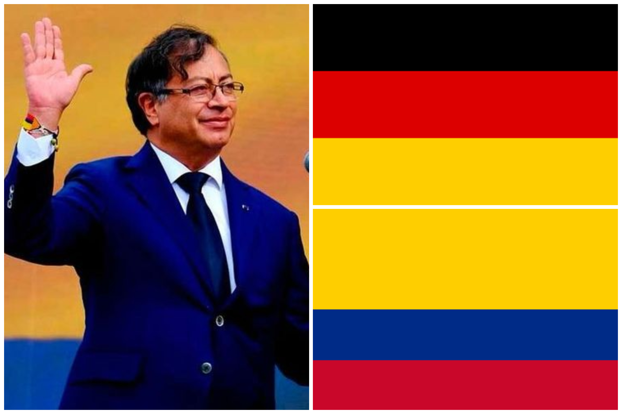 Molestia en Alemania por discurso del presidente Gustavo Petro (Instgaram Gustavo Petro. Gobierno de Alemania. Gobierno de Colombia)
