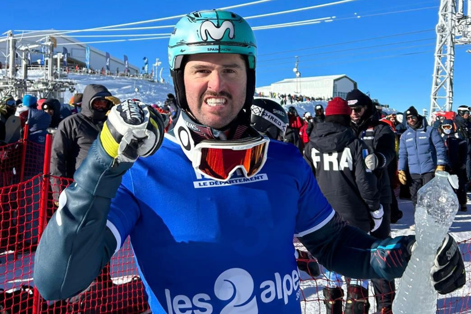 Lucas Eguibar inicia la temporada con un bronce en Les Deux Alps