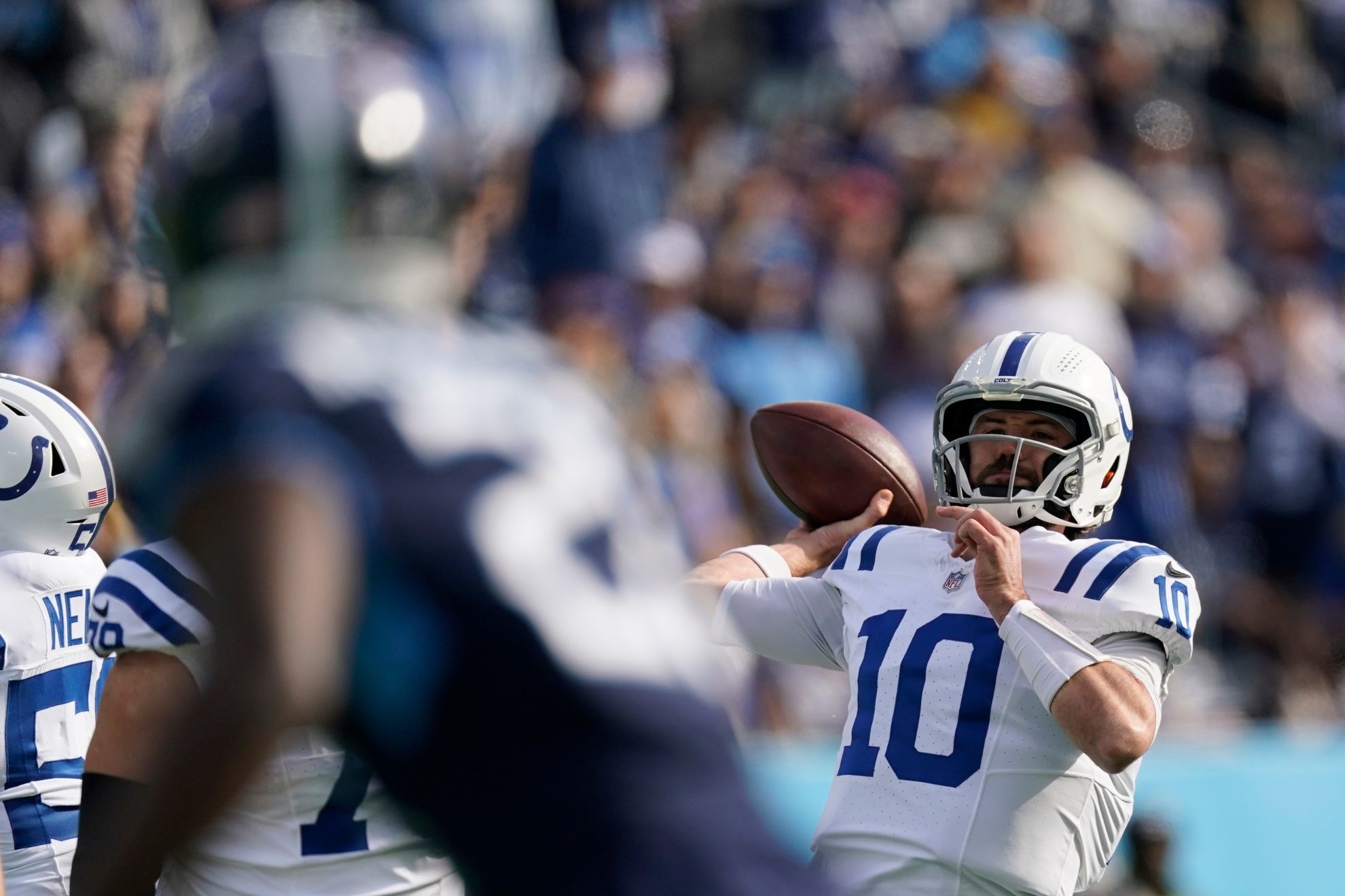 Colts on four-game win streak with OT victory over Titans after Derrick Henry suffers injury