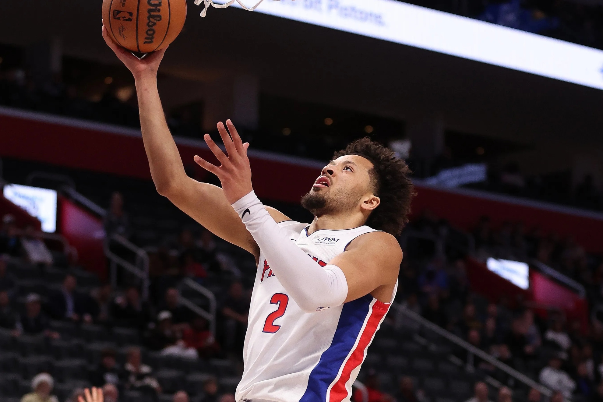 Cade Cunningham in action for the Pistons