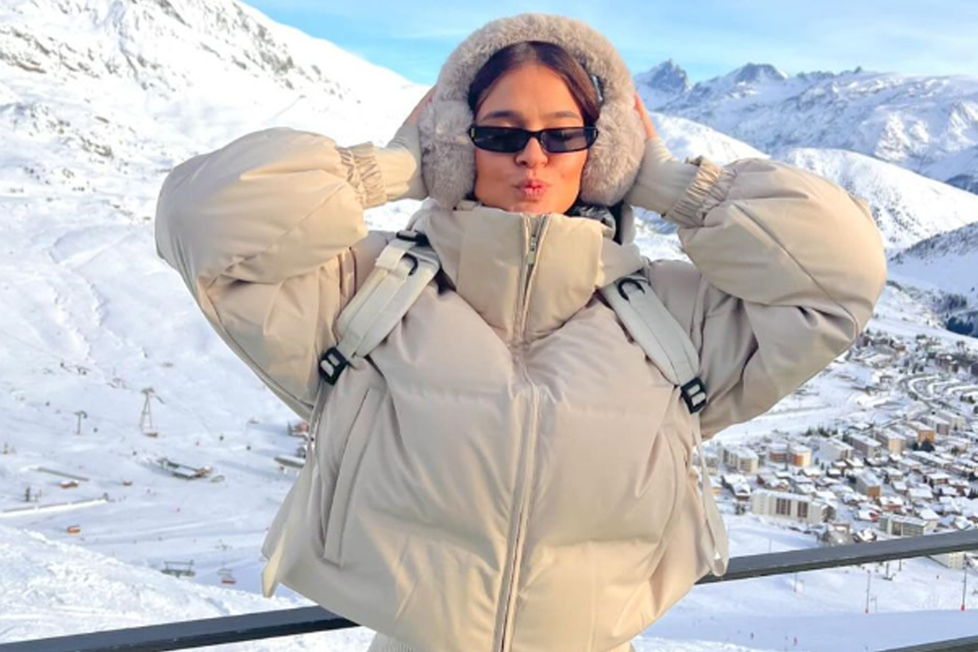 Laura Escanes tambin se ha lesionado esquiando en los Alpes: He tenido que ir al traumatlogo