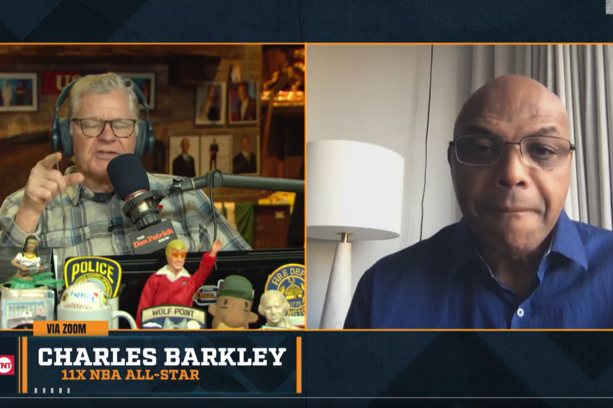 Barkley believes banners should only be for championships
