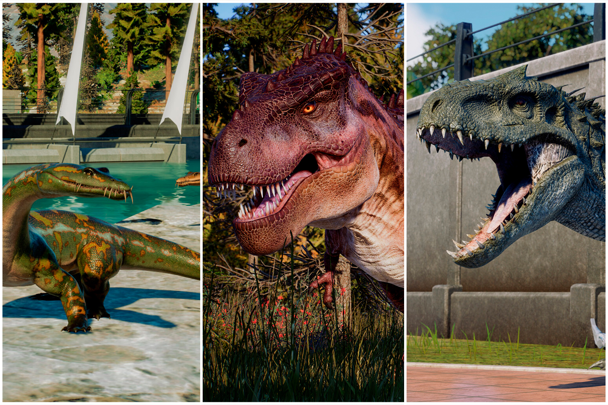 Sabíais que existe un juego en el que puedes tener tu propio parque  jurásico? Así es Jurassic World Evolution 2