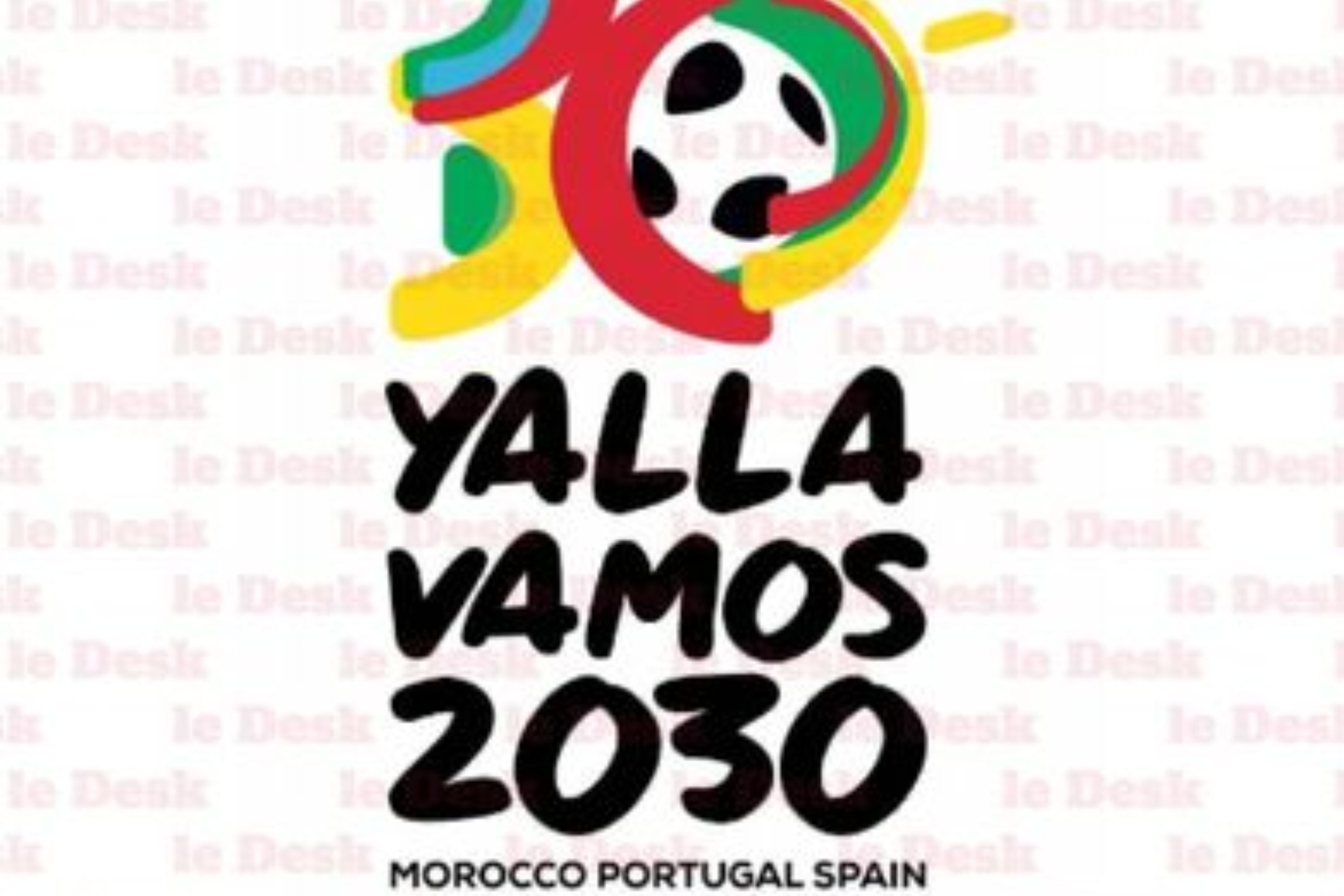 Sale a la luz el logo de la candidatura para el Mundial 2030
