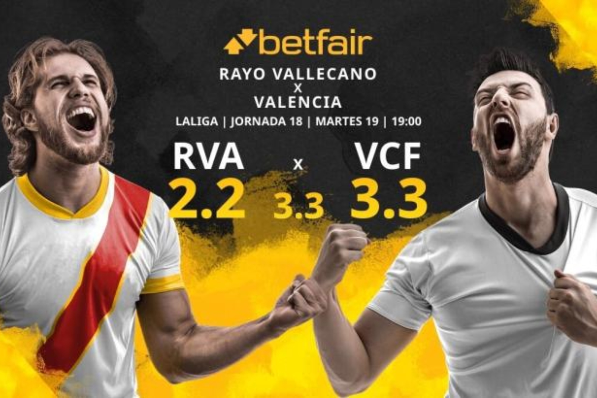 Rayo Vallecano vs Valencia CF: estadsticas y pronsticos