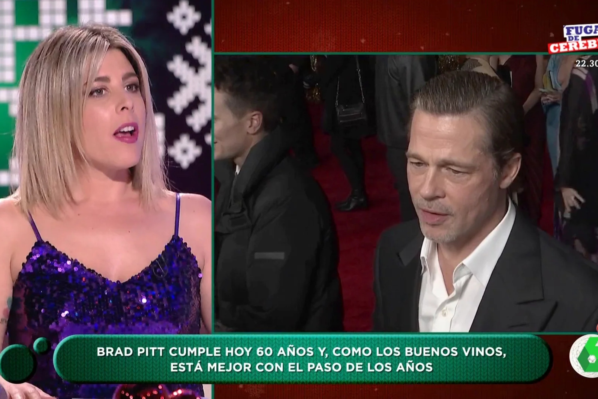 Valeria Ros y su sorprendente opinin sobre Brad Pitt: No le tocara ni con un palo