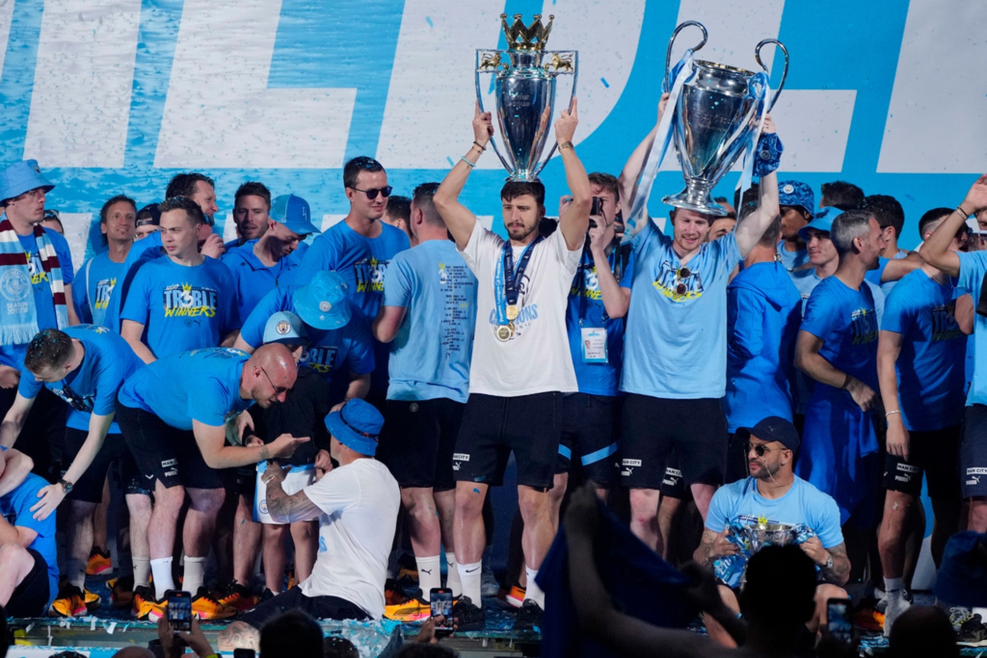 Manchester City did a clean sweep by securing their first-ever Champions League trophy