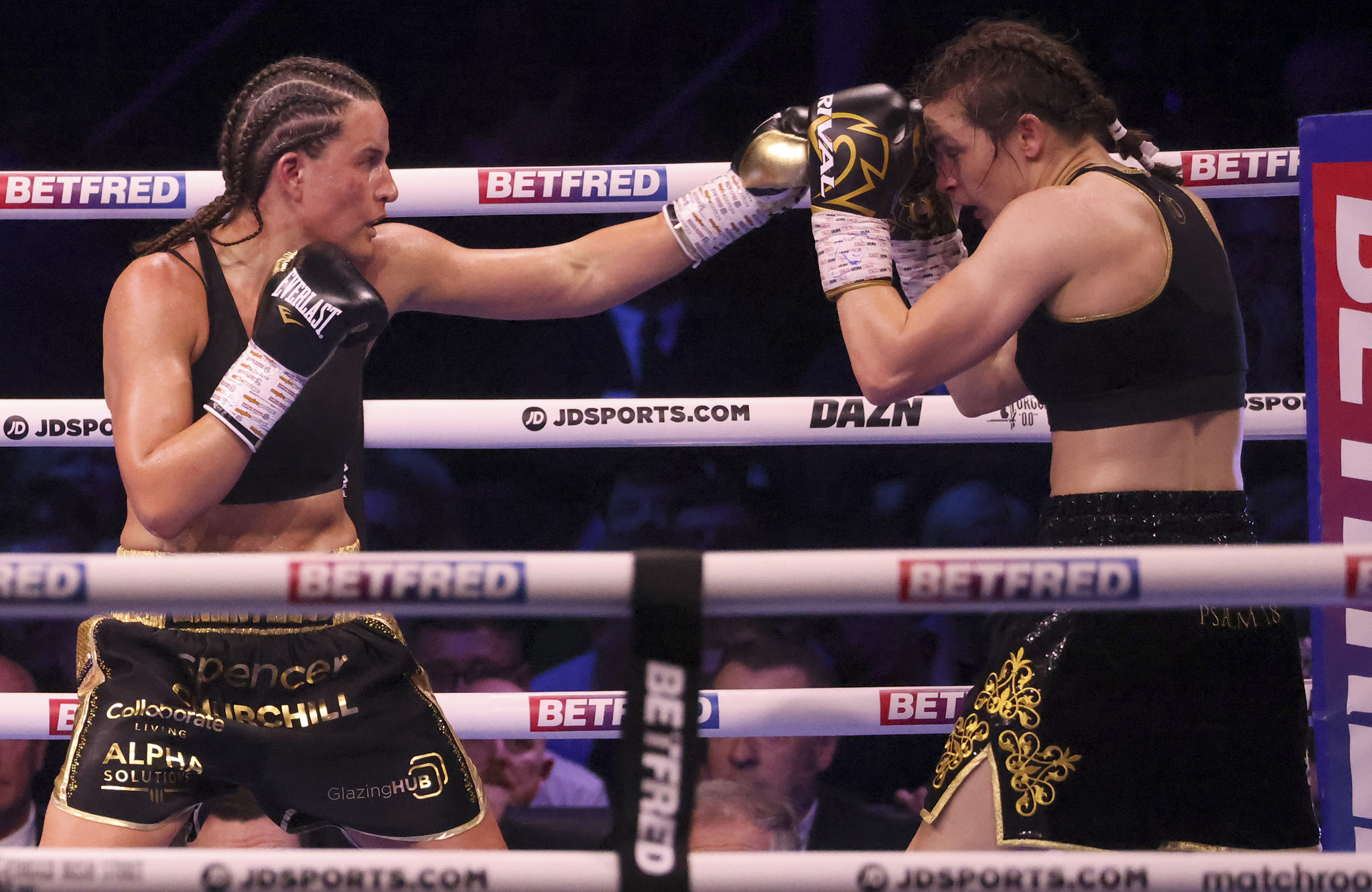 Katie Taylor and Chantelle Cameron fought each other twice in 2023.