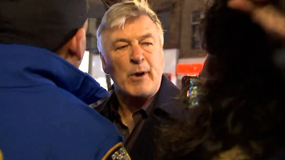Alec Baldwin confronts pro-Palestinian protester: You ask stupid questions