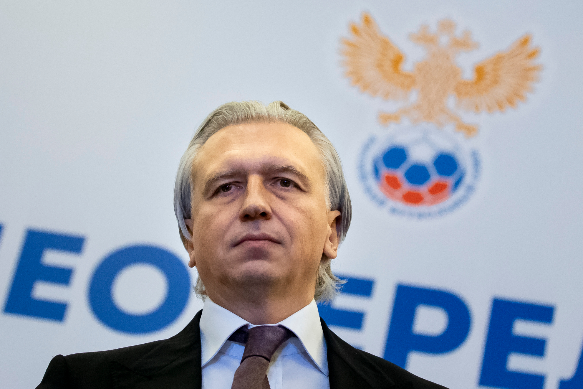 Alexander Dyukov, presidente de la Federación Rusa de Fútbol.