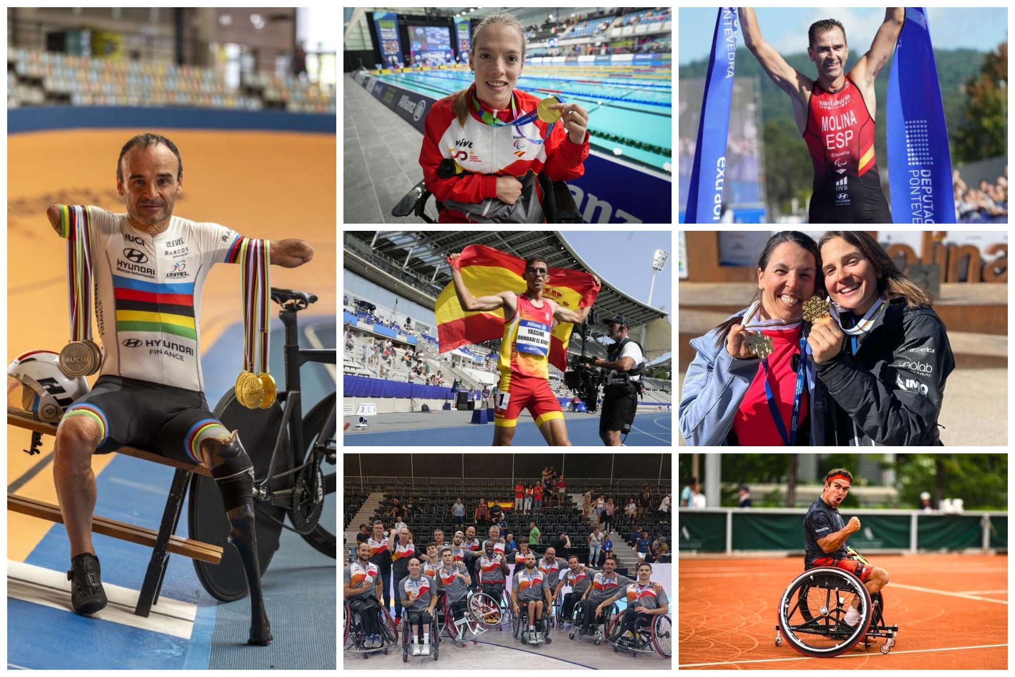 Resumen paralímpico de 2023: colección de medallas para soñar con París