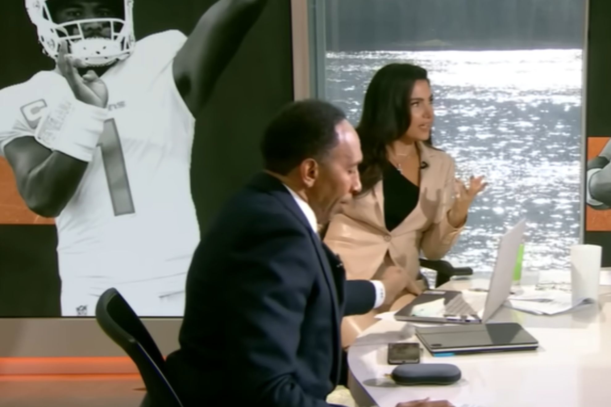 Why were Molly Qerim and Stephen A. Smith missing from First Take on ESPN?