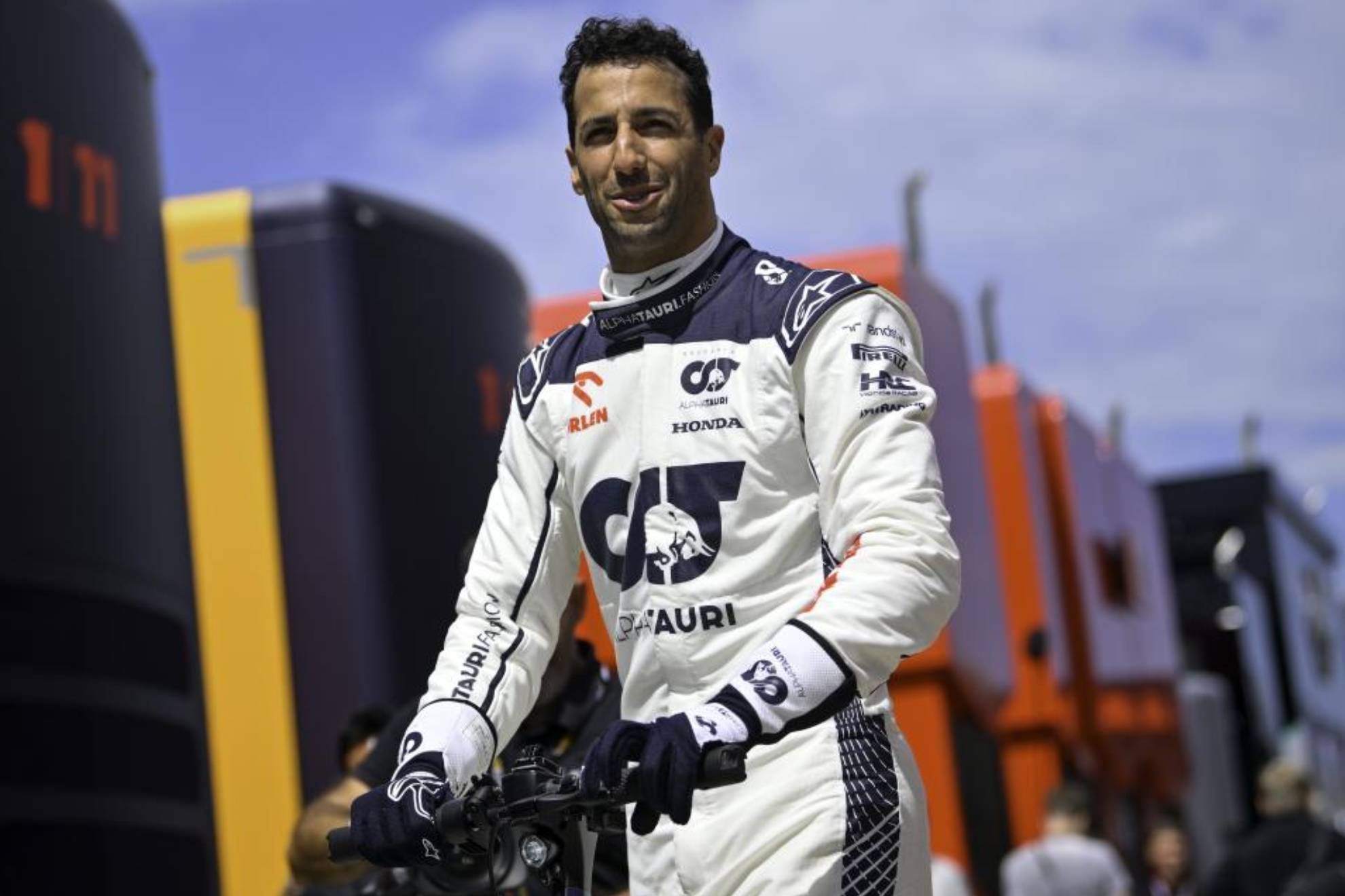 Daniel Ricciardo, en el paddock de Hungría, en su regreso a la F1 en 2023.