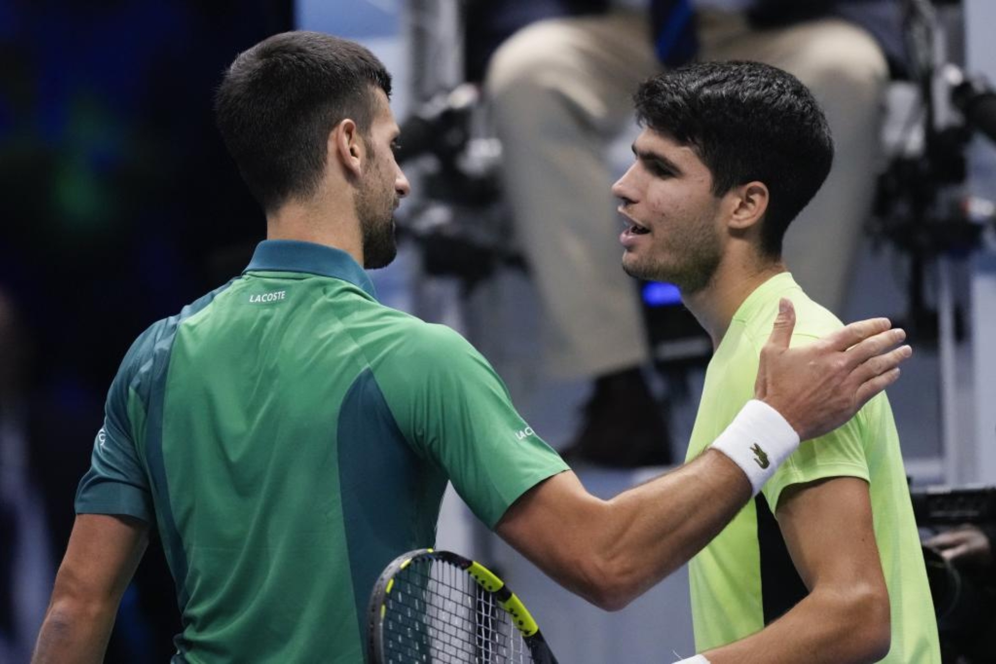 Alcaraz y Djokovic celebran en Arabia el primer acto de 2024