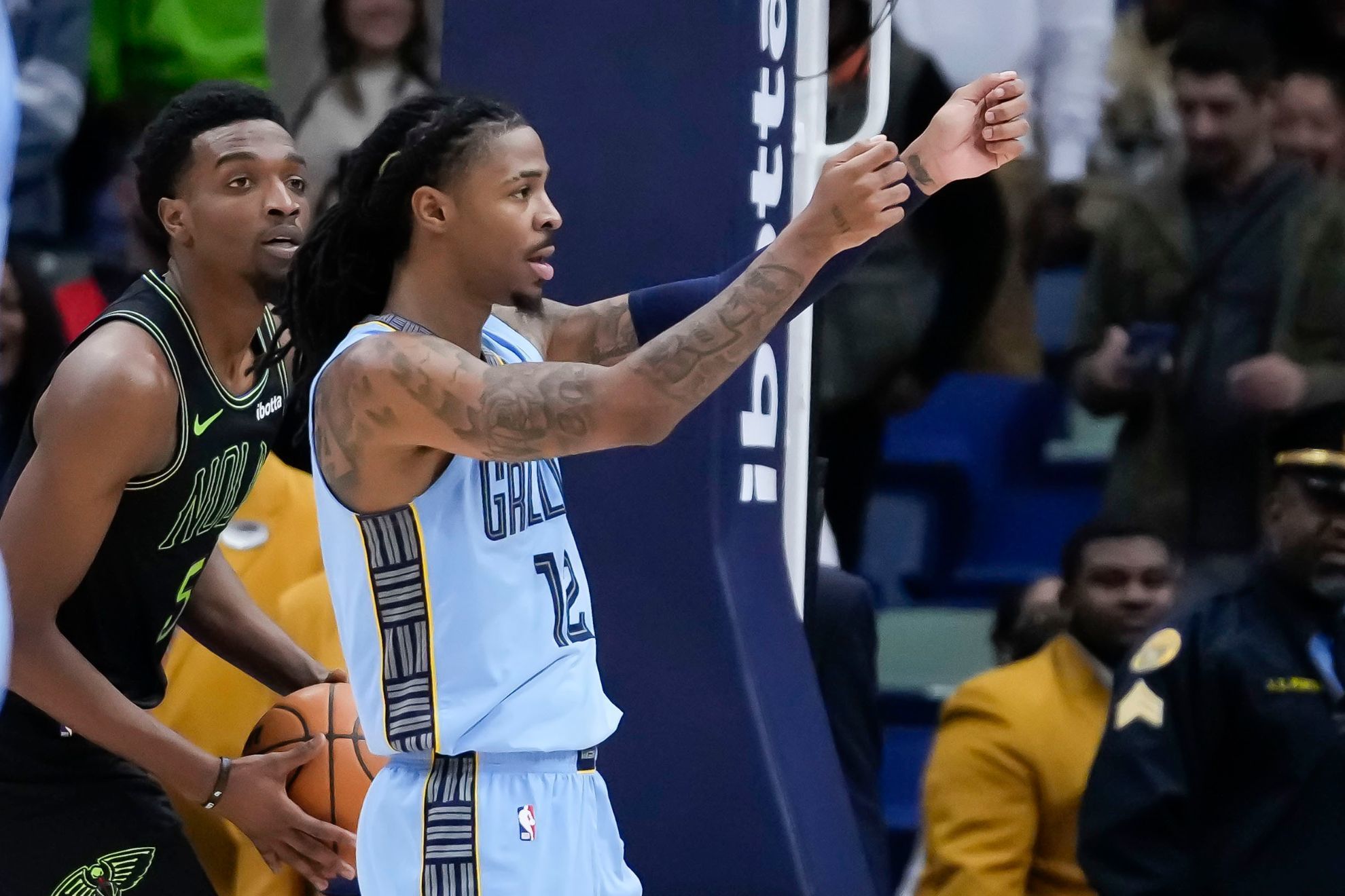 NBA fans are convinced Ja Morant shot imaginary bullets at crowd after game-winner
