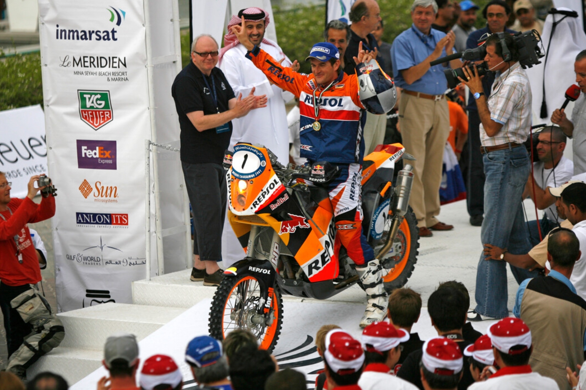 Coma es una de las grandes leyendas del Dakar, con cinco triunfos en moto.