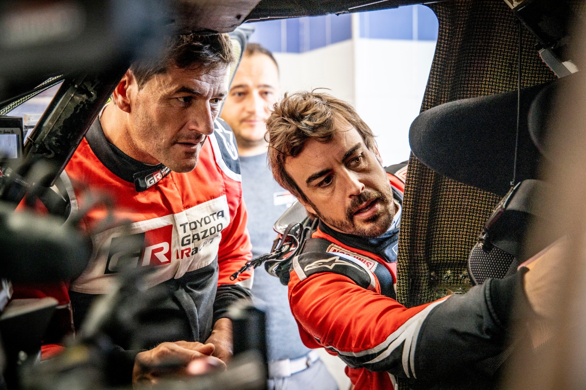 La ltima experiencia de Coma en el Dakar fue... junto a Fernando Alonso.