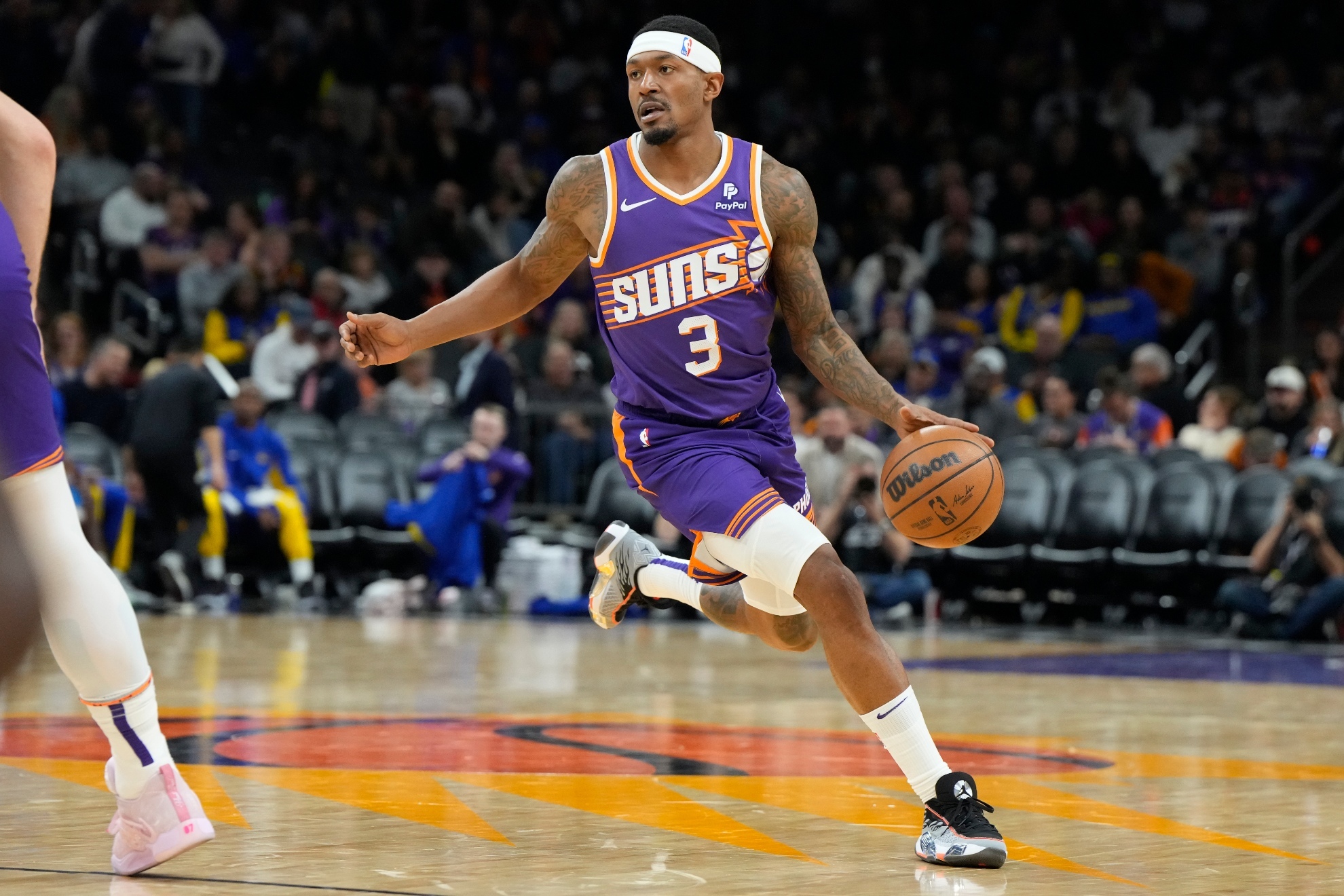 Bradley Beal playing for the Phoenix Suns