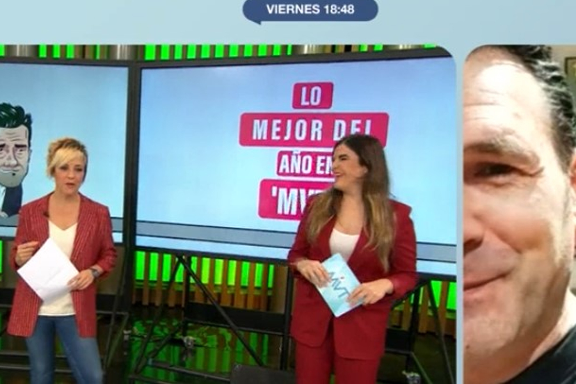 El dardo de Cristina Pardo a Iñaki López: Que lo digas tú, que eres el Carpanta oficial de Atresmedia...