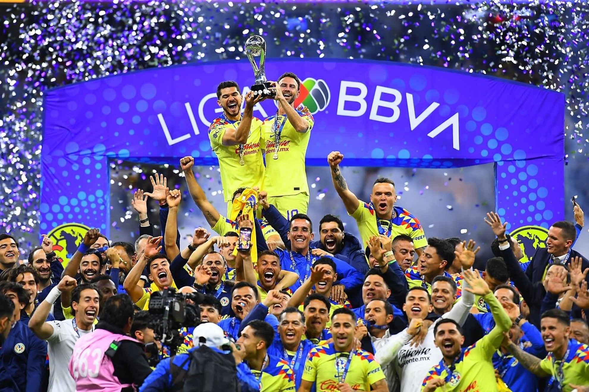 Club América, champion of the Liga Mx, leads the Concacaf club ranking.