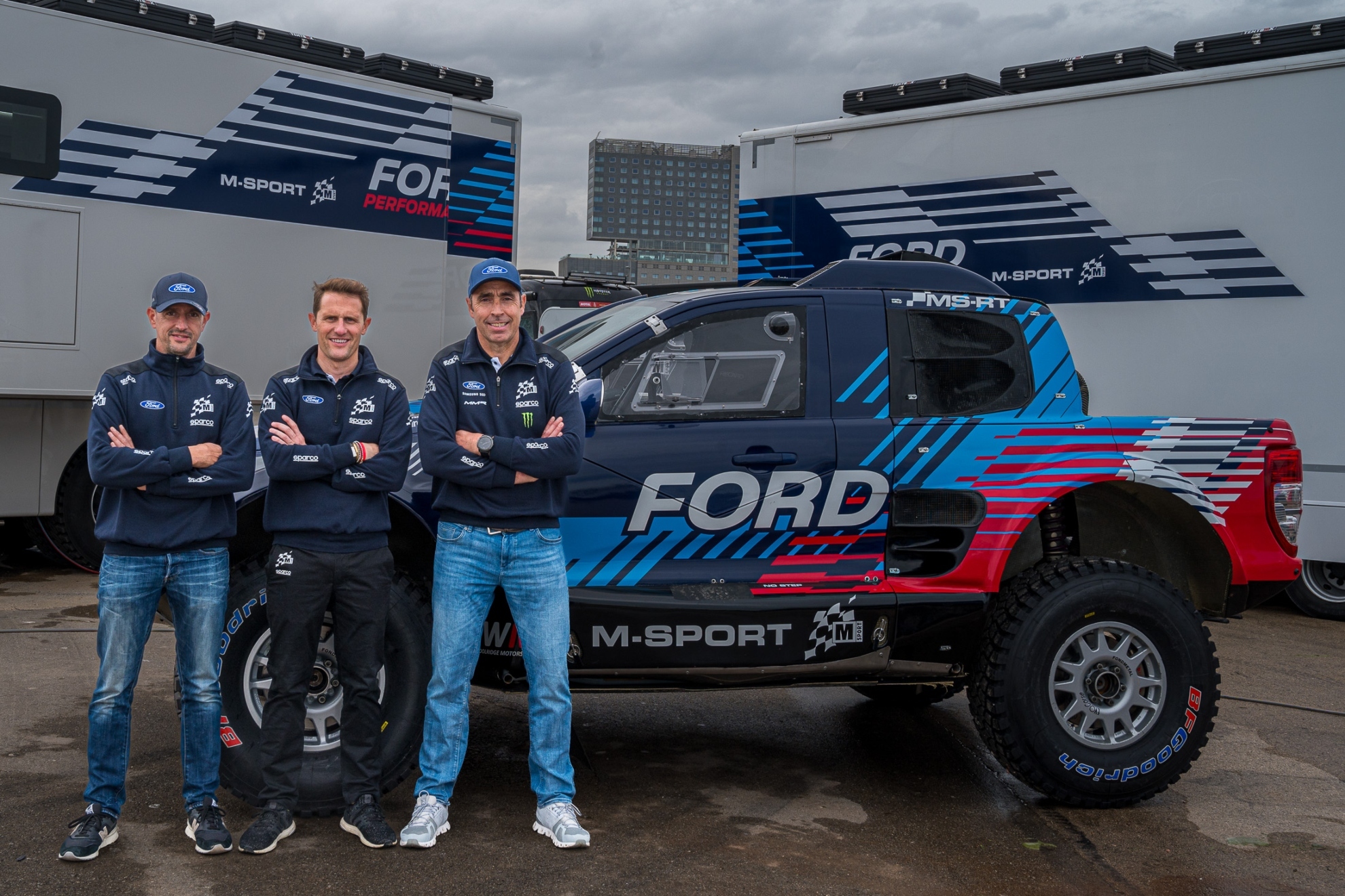 As son los colores de Ford para el Dakar 2024