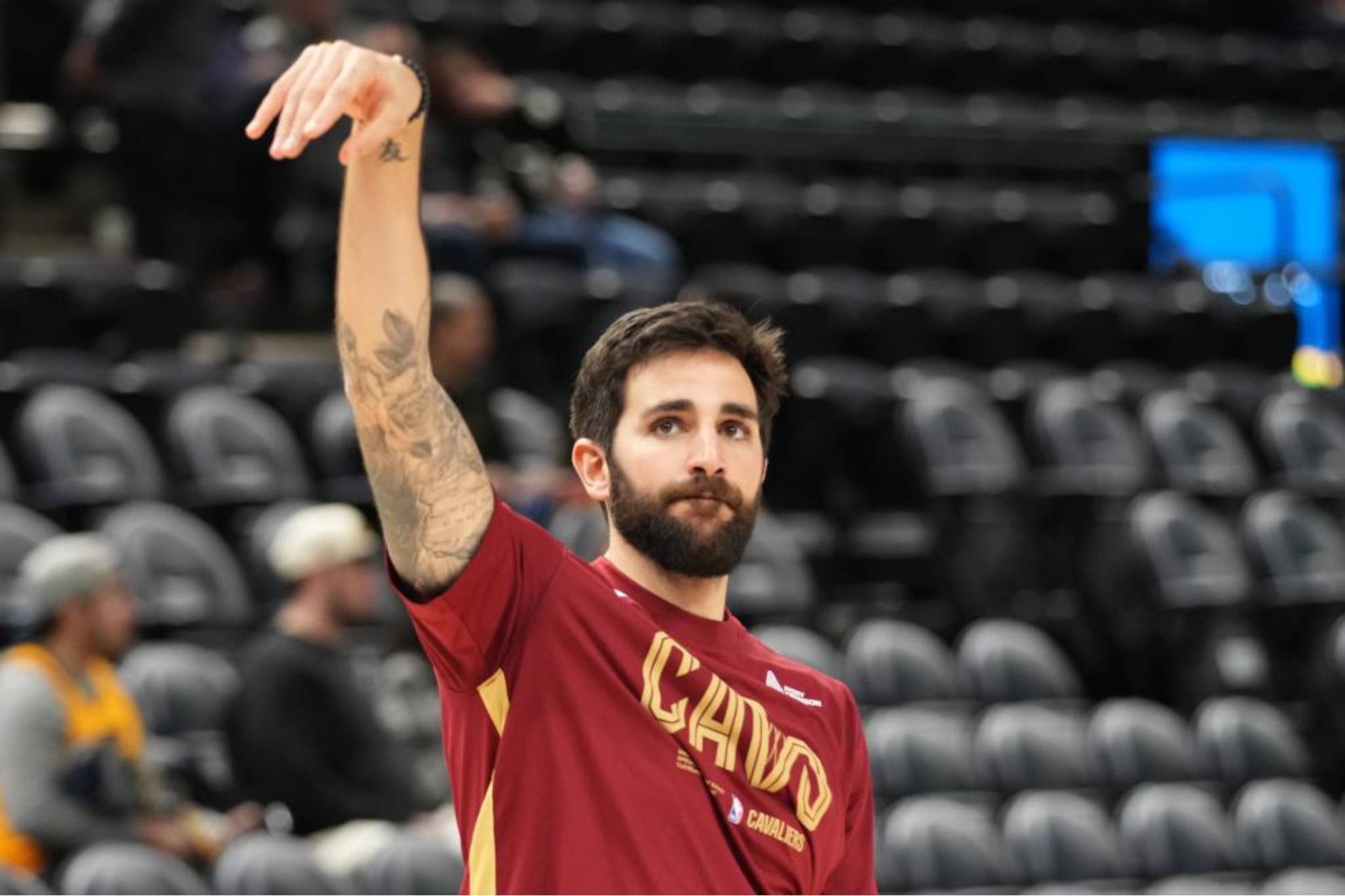 Ricky Rubio with the Cleveland Cavaliers