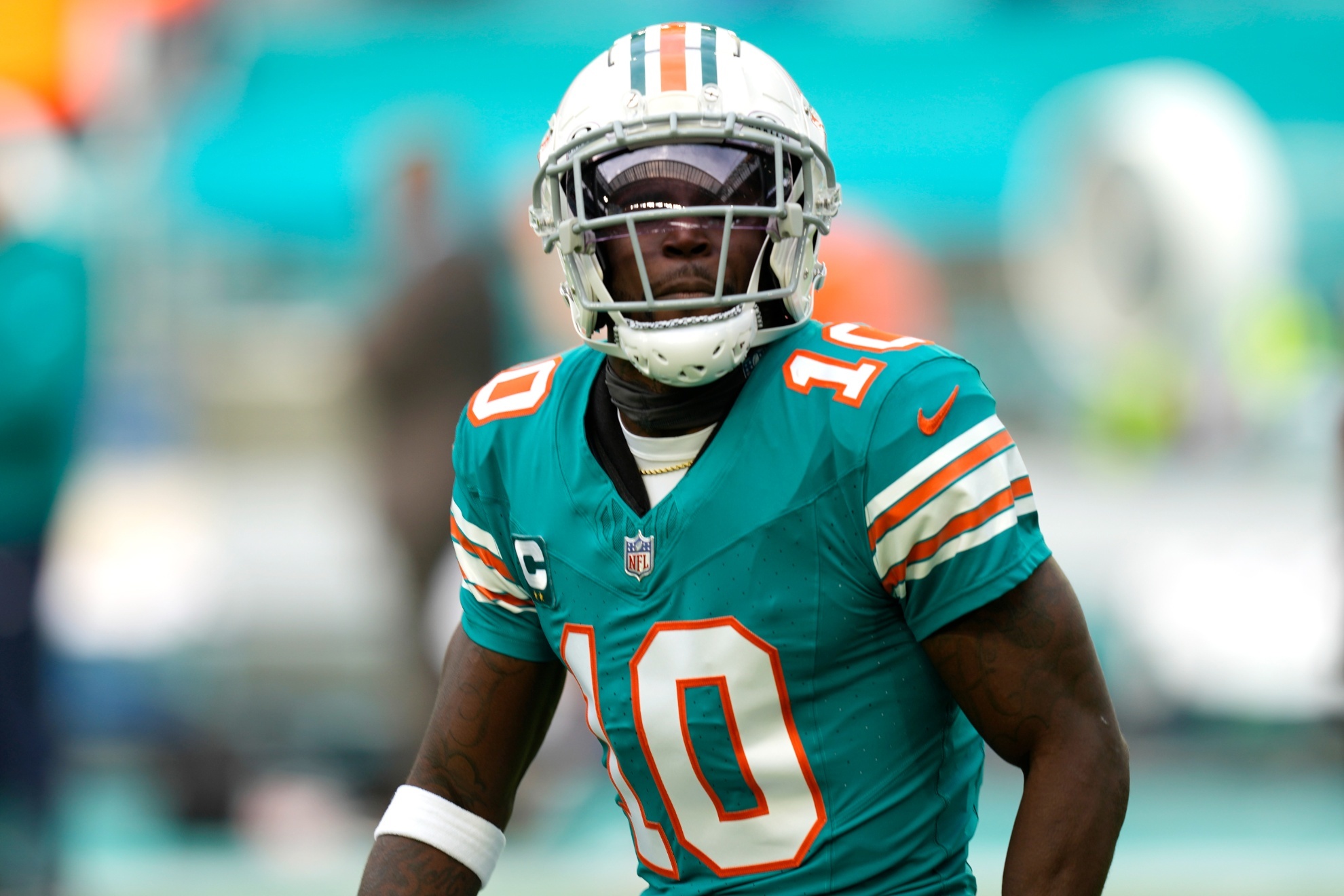 Miami Dolphins star wide receiver, Tyreek Hill.