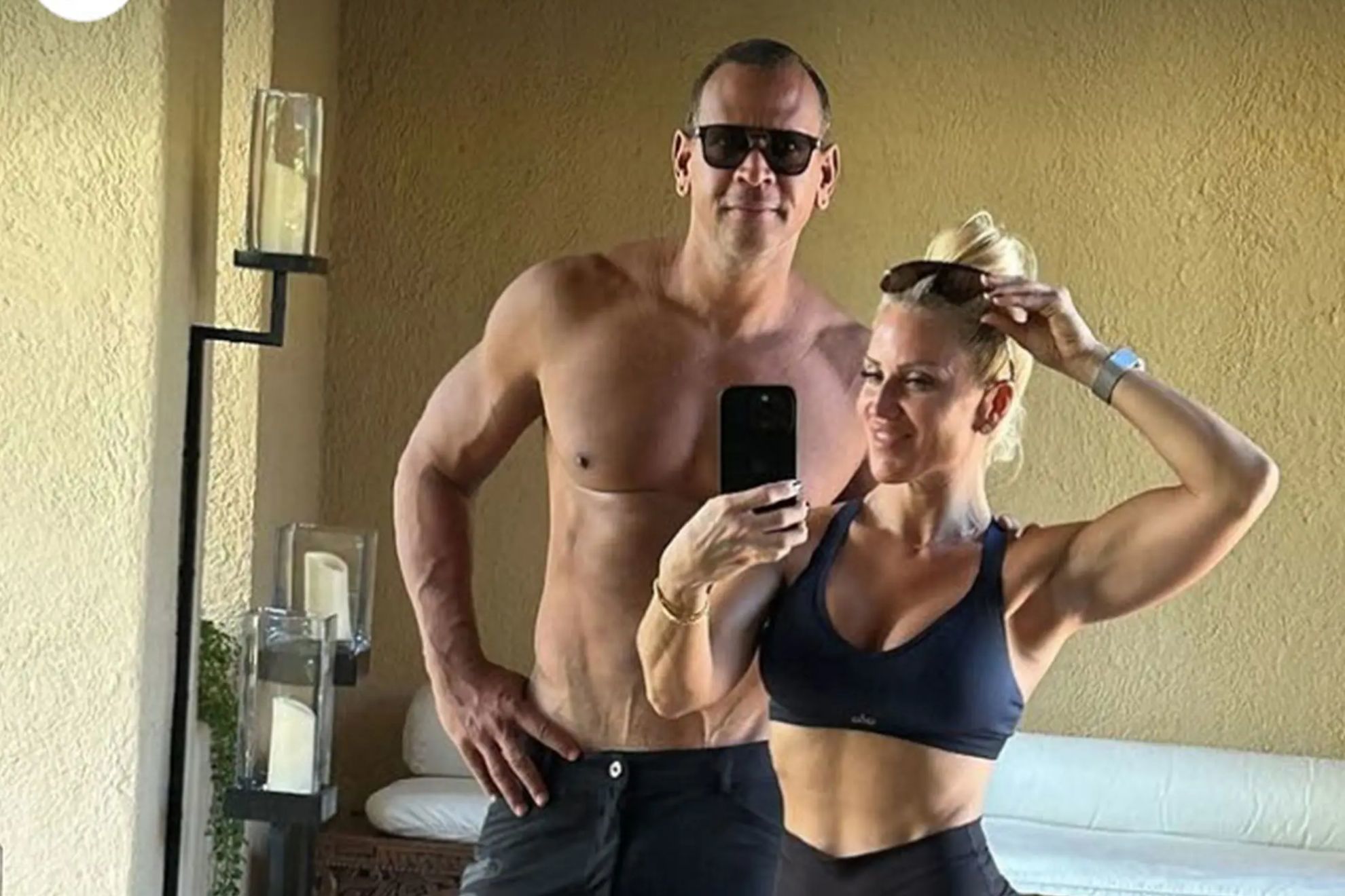 Alex Rodriguez flexes body transformation after weight-loss journey