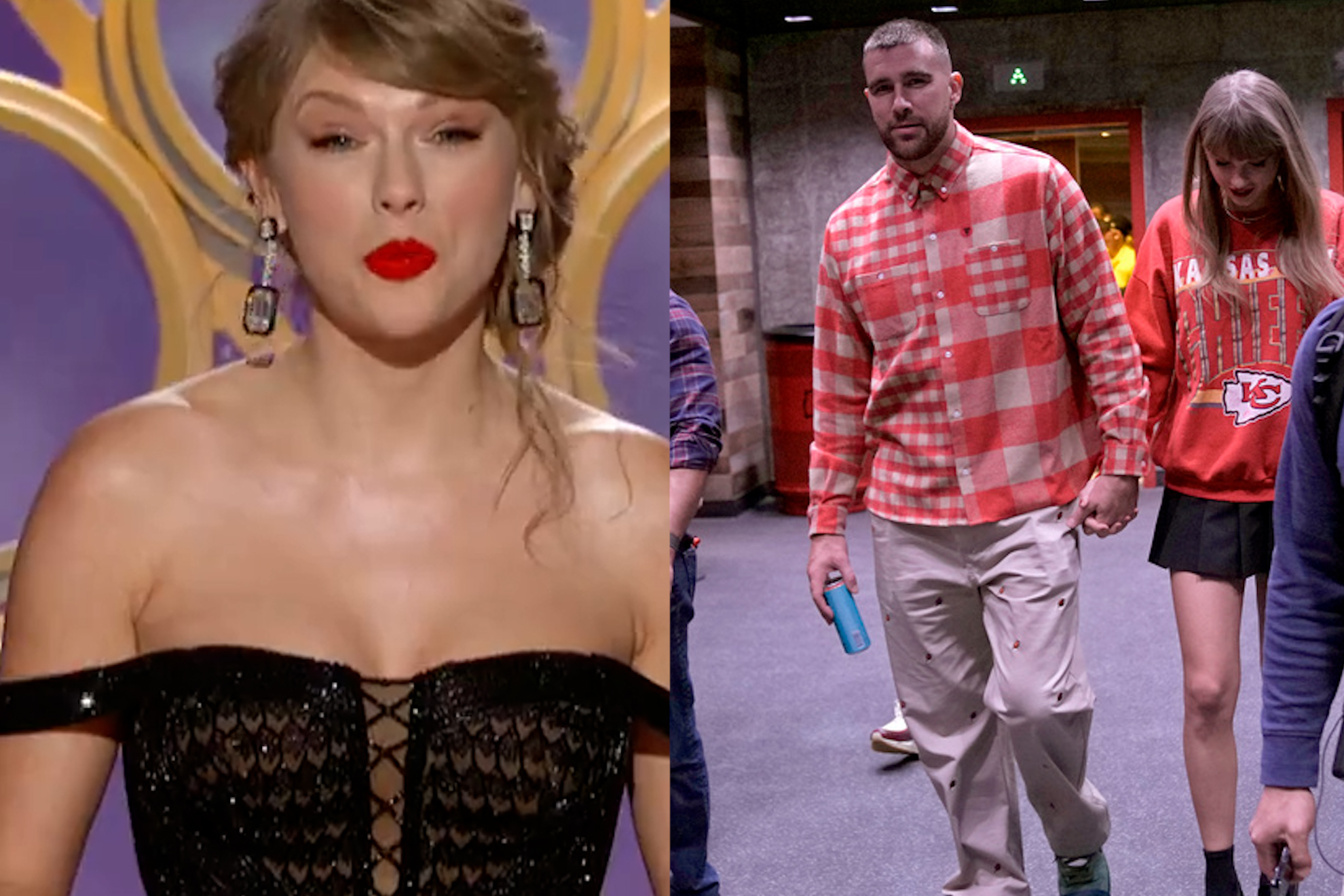 Taylor Swift / Travis Kelce and Taylor Swift