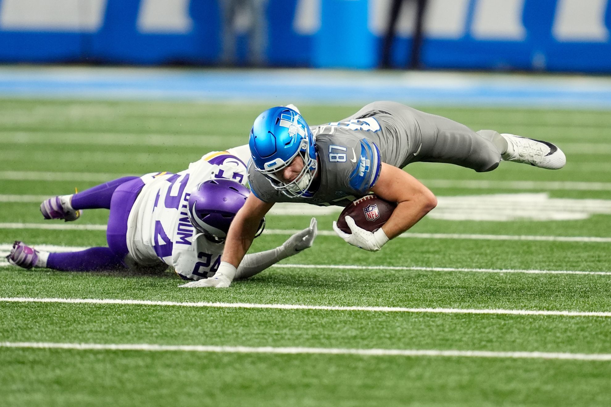 Lions lose record-breaking rookie Sam LaPorta to knee injury: out for the playoffs?