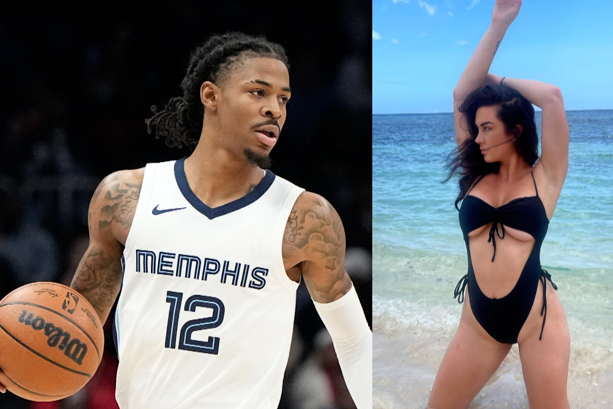 JA Morant trying not to look: This is the Grizzlies reporter that NBA stars cant keep their eyes off