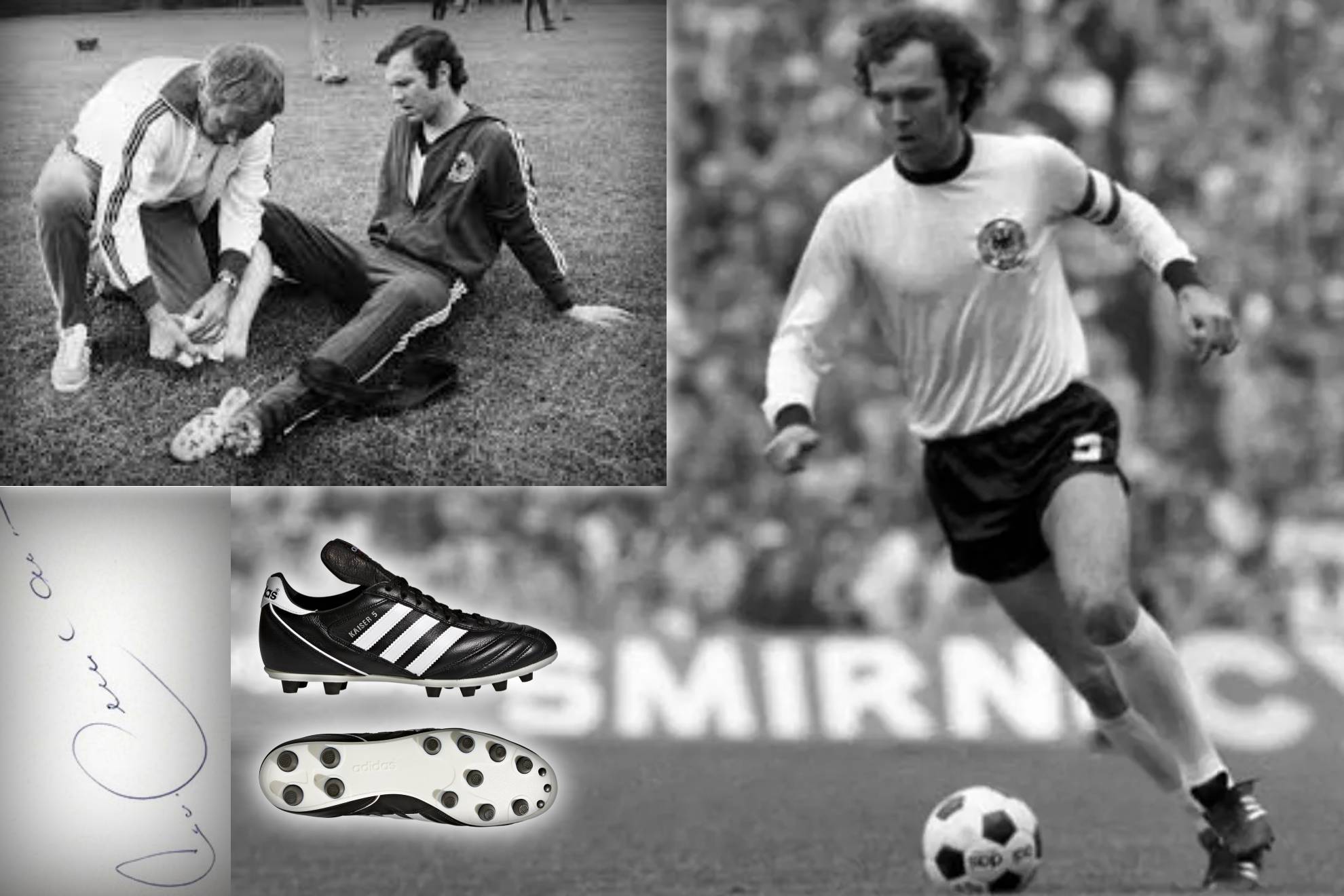Beckenbauer y su legado en la moda futbolera con unas botas y un chndal que marcaron poca