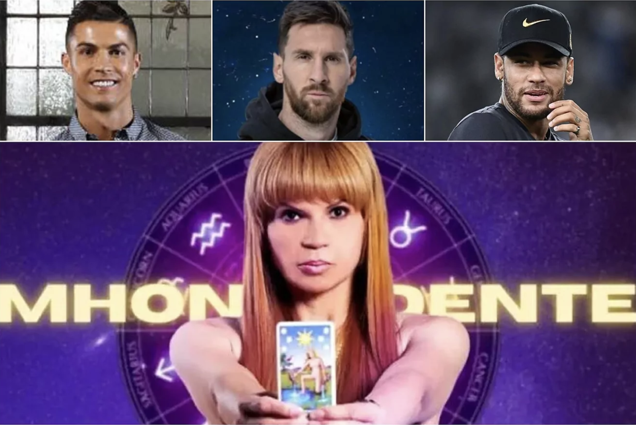 The most controversial predictions of a psychic about Leo Messi, Cristiano Ronaldo and Neymar: Divorces, transsexuals, pregnancies, bisexuals...