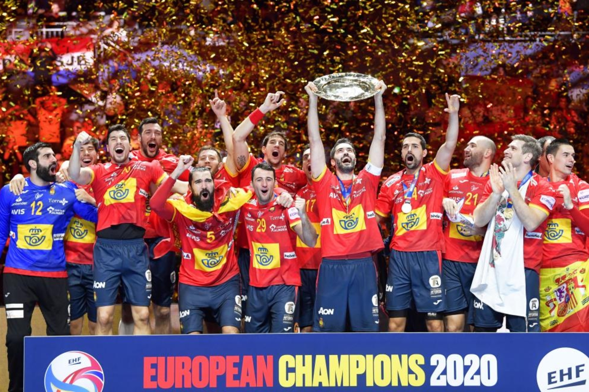 La seleccin espaola, campeona de Europa en 2020 /