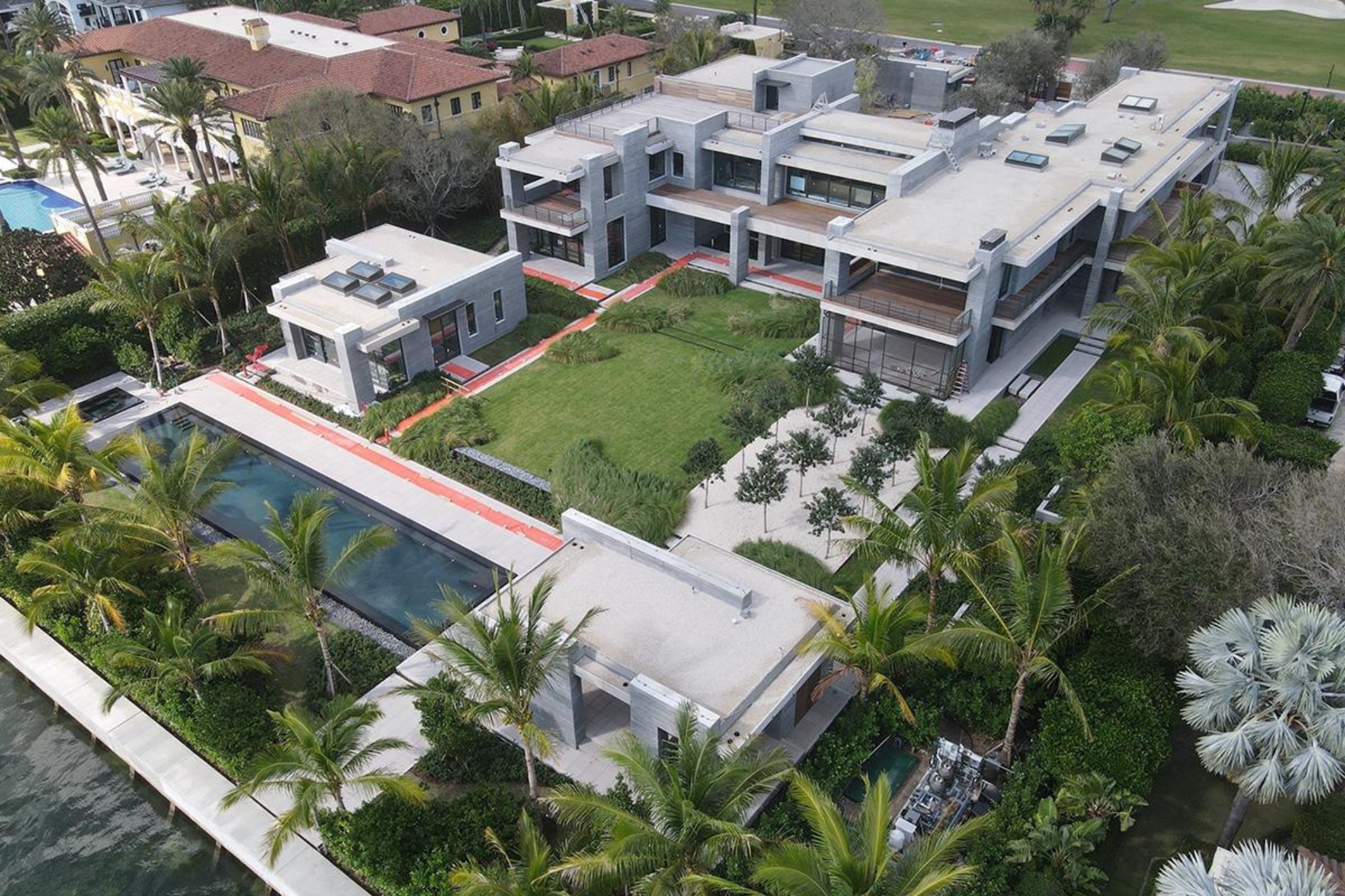 Tom Brady's Miami mansion.