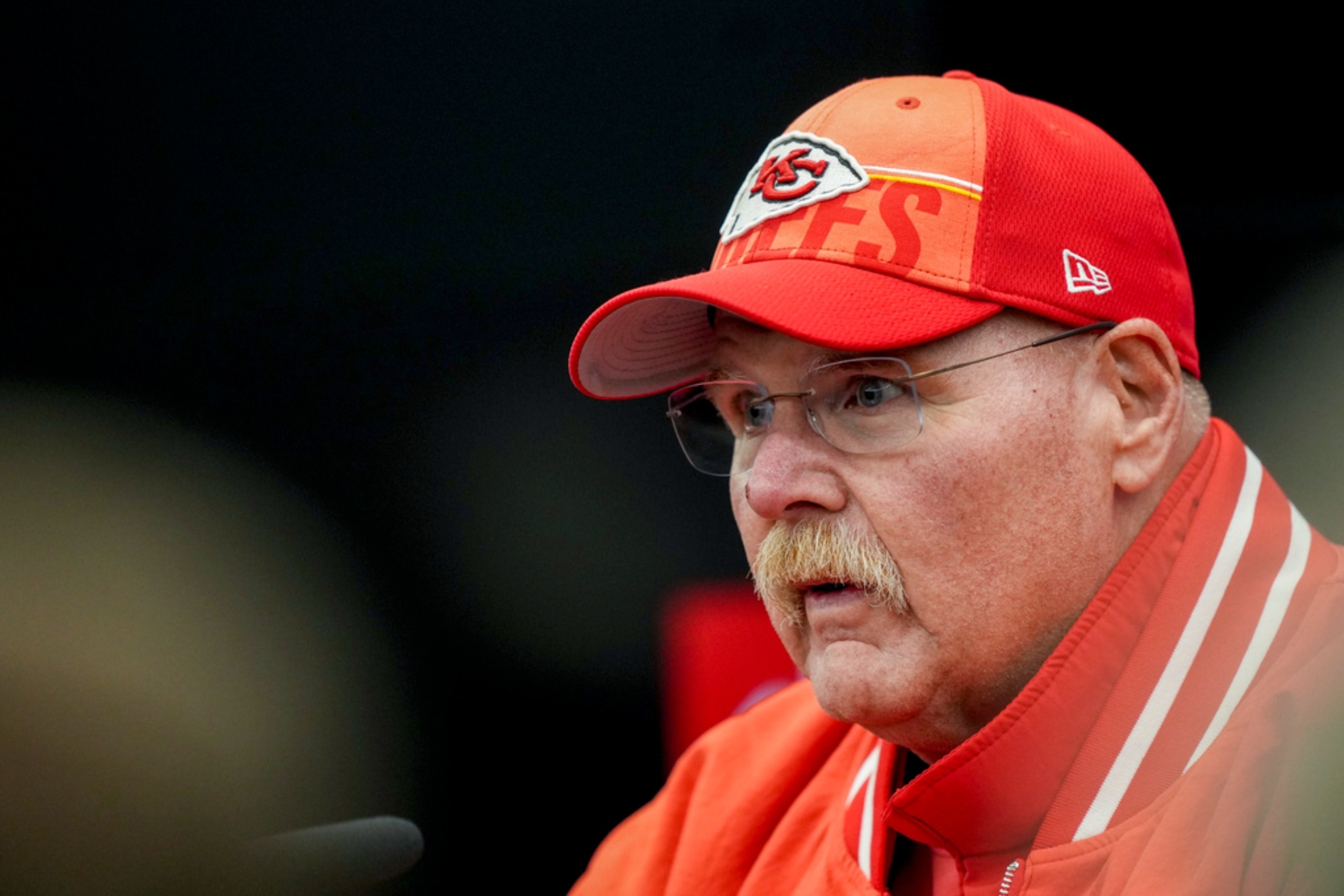 Andy Reid is not concerned about the weather for ther Saturday game.